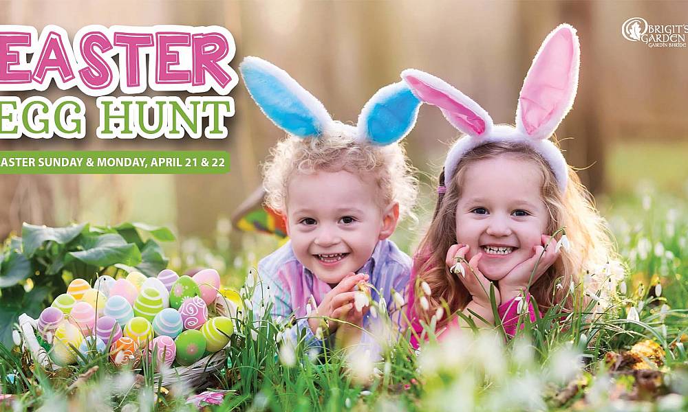 Easter Egg Hunt at Brigits Garden