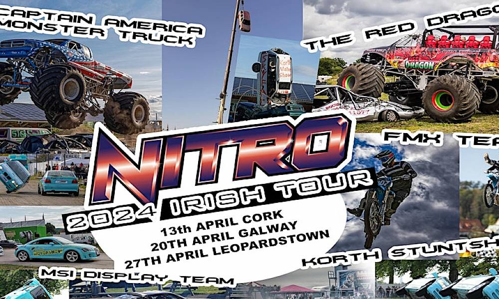Nitro Stuntshow 2024 at Galway Racecourse
